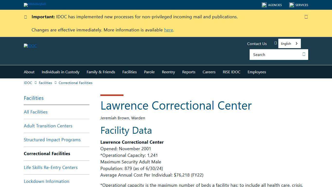 Lawrence Correctional Center